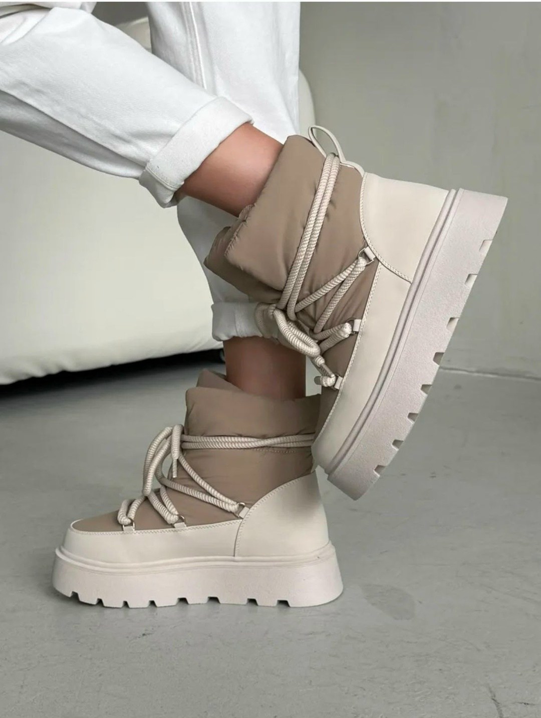 ,дутики зимние на платформе,дутики женские,женская зимняя ,дутики зимние