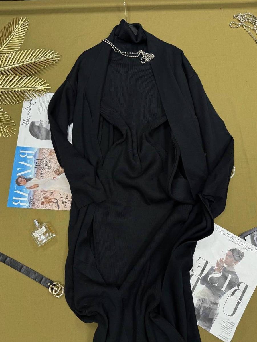 элегантные кардиганы,платье кардиган,оверсайз платье,трикотажное платье,трикотажное платье макси