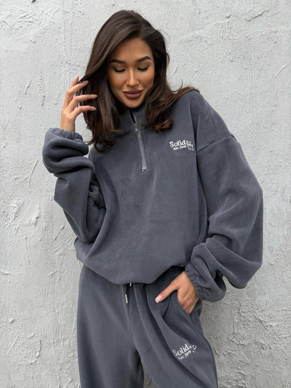 спортивные костюмы женские,костюм на флисе,флисовые костюмы,оверсайз костюм,женский костюм на флисе