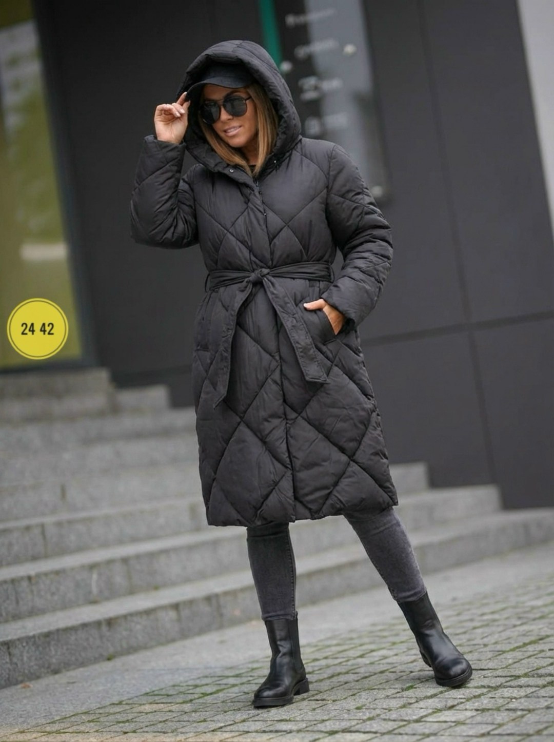 удлиненный пуховик,зимние куртки,полупальто стеганое,пальто с капюшоном стеганое,пуховики женские