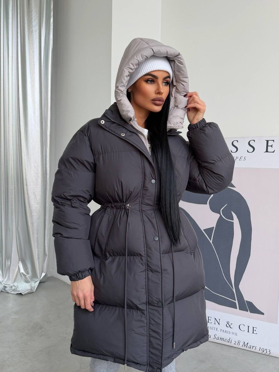 пуховик повседневный,пуховик розовый,зимние куртки,женский пуховик,куртка женская розовая