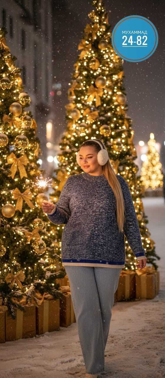 мария павлюк модель,нарядная туника,туника женская,девушка у елки