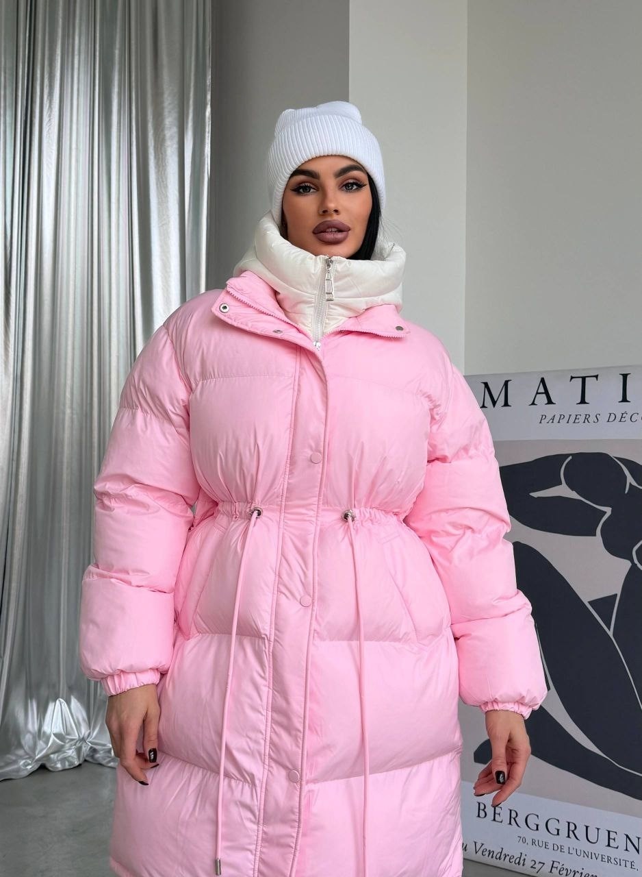 пуховик повседневный,пуховик розовый,зимние куртки,женский пуховик,куртка женская розовая