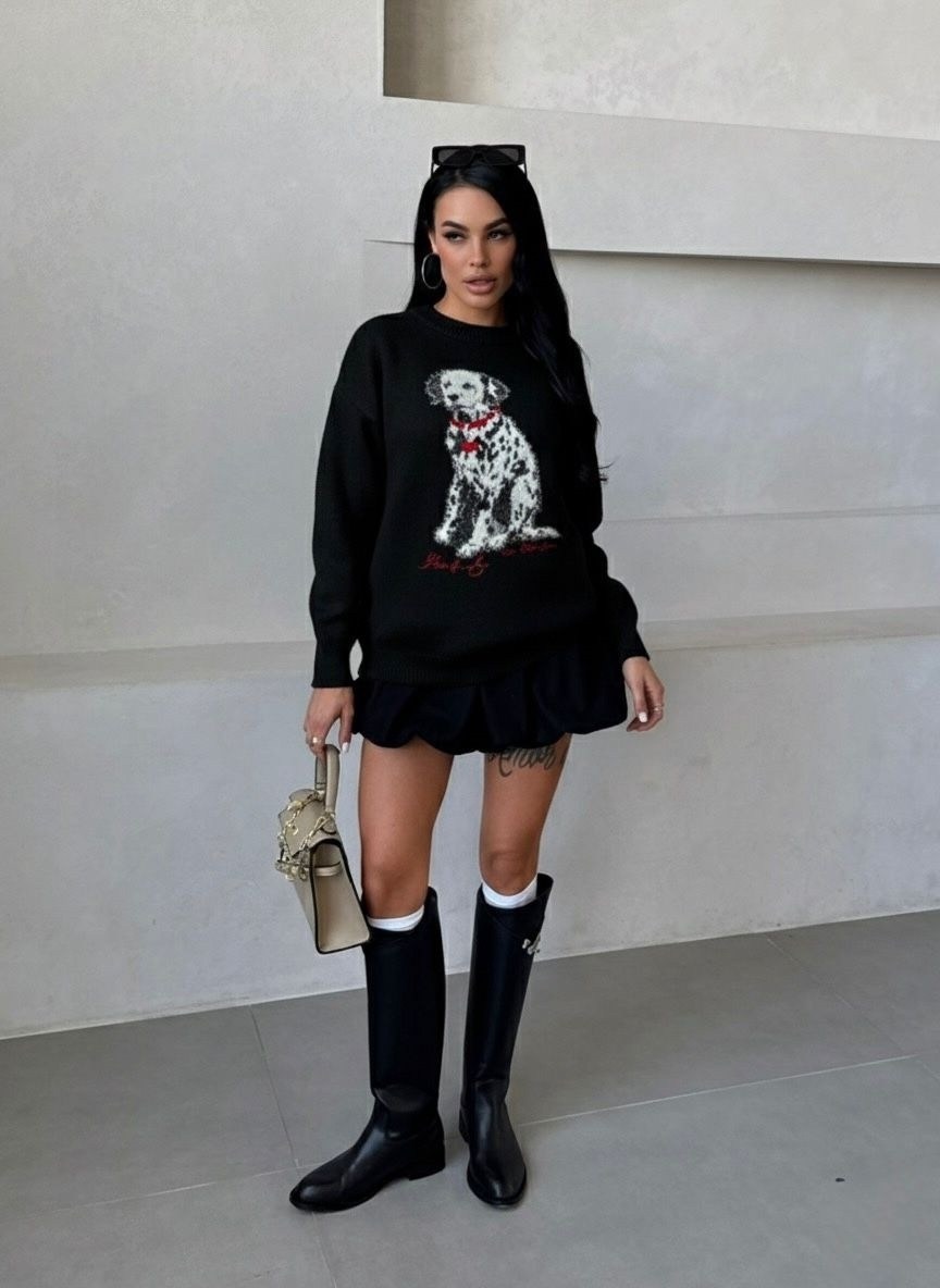 свитер с вышивкой,свитеры модные,женская кофта,повседневный джемпер,модная кофта