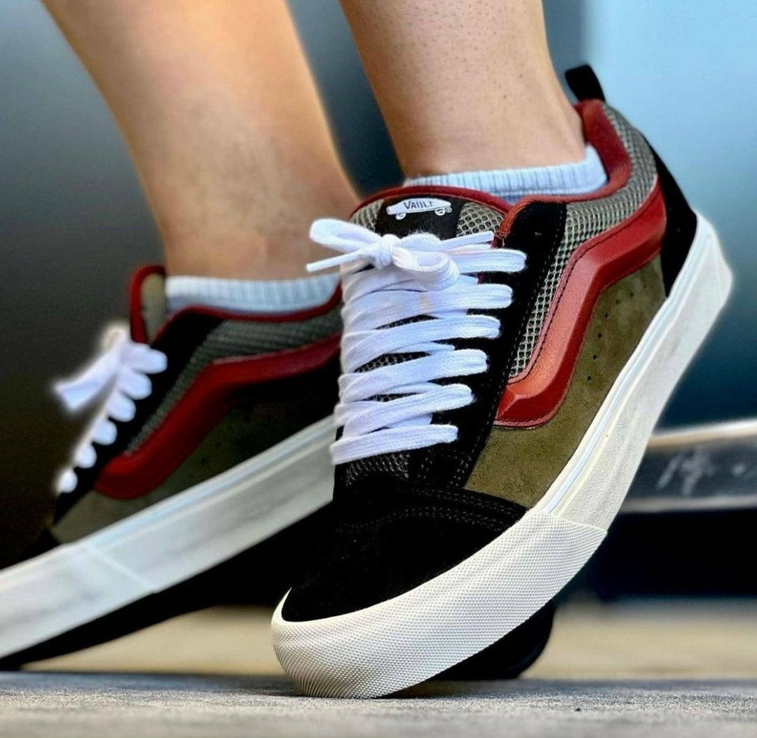 кеды vans knu skool,кроссовки vans knu skool,ванс кроссовки,вансы зеленые,vans knu skool