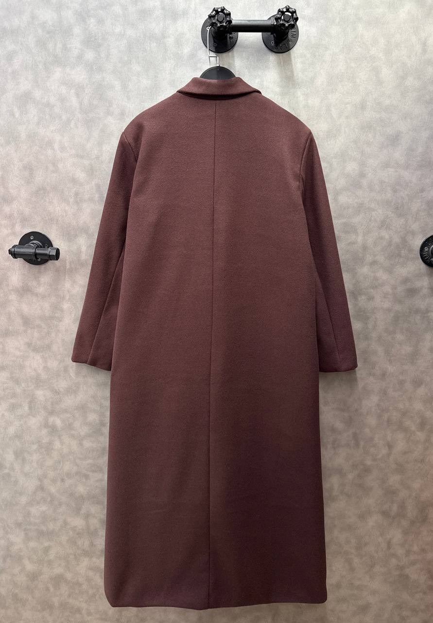 длинное пальто,стильное пальто,модное пальто,образ с пальто,образ с коричневым пальто