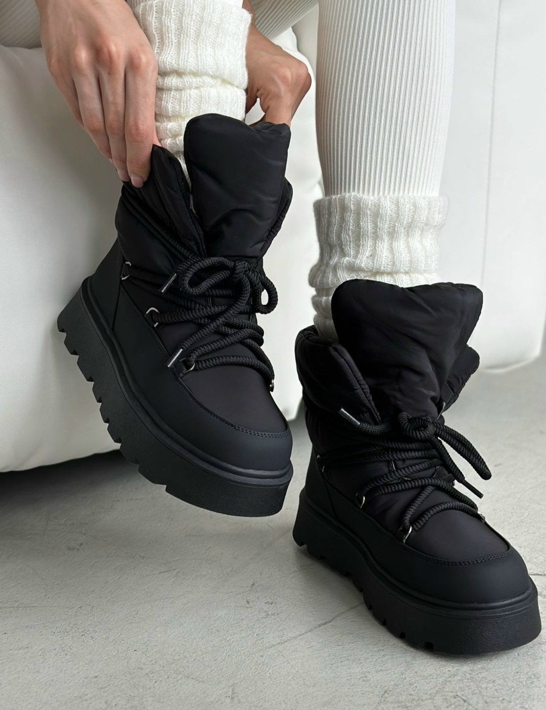 женская зимняя ,модная зимняя ,дутики женские,зимняя ,дутики зимние женские