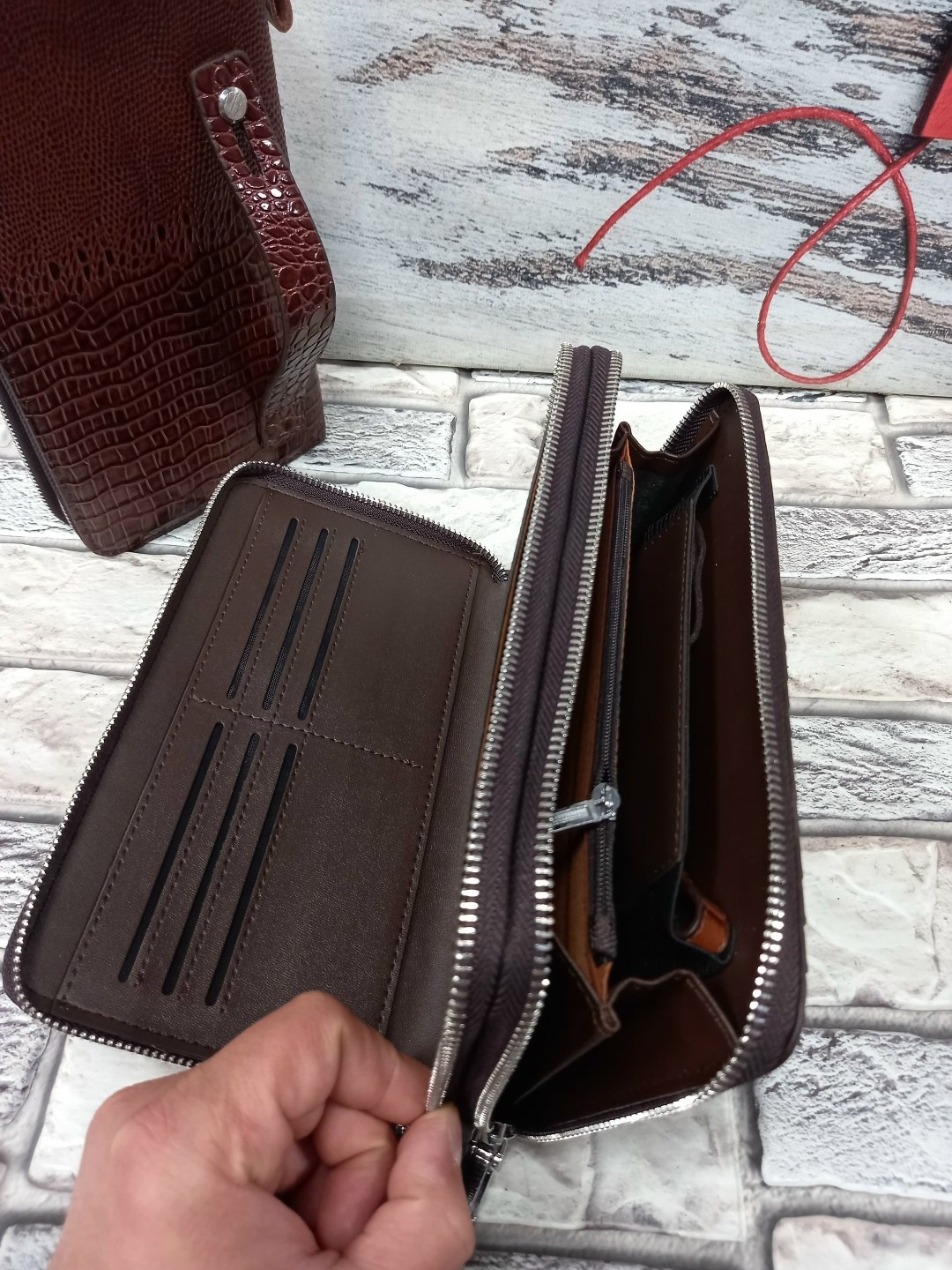 mva кошельки мужской клатч из натуральной кожи,мужские кошельки из натуральной кожи с,портмоне wild alligator,motaora мужской кошелек из натуральной кожи с,мужской кошелек westal из натуральной кожи