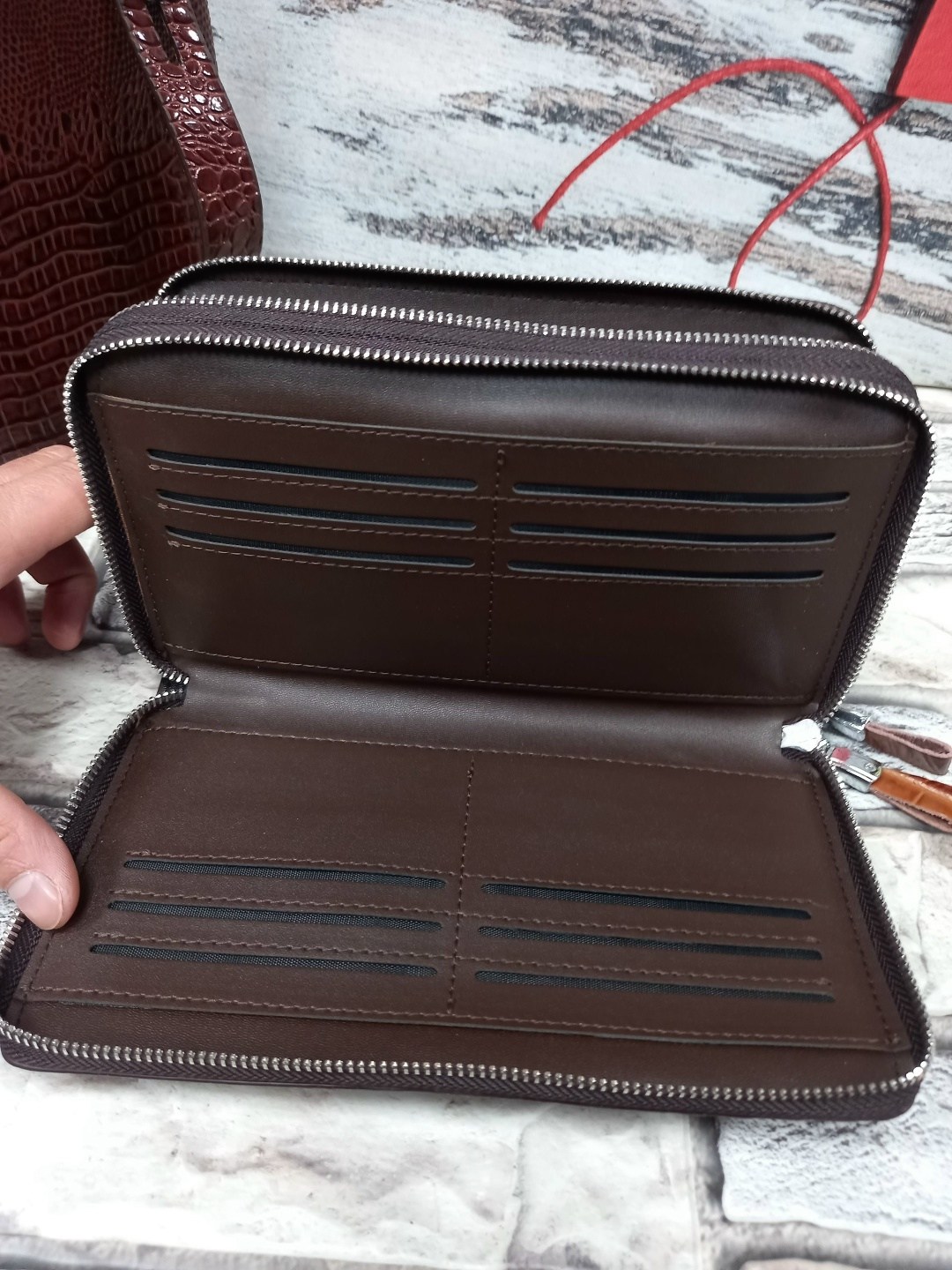 mva кошельки мужской клатч из натуральной кожи,мужские кошельки из натуральной кожи с,портмоне wild alligator,motaora мужской кошелек из натуральной кожи с,мужской кошелек westal из натуральной кожи