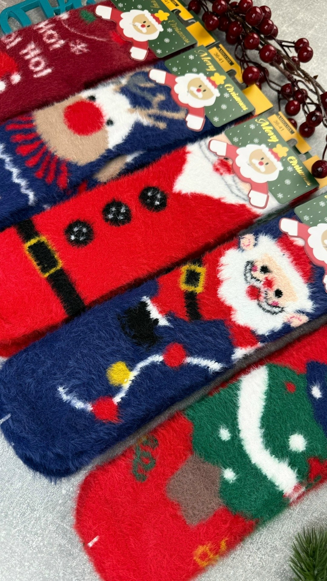 женские новогодние носки,носки новогодние,набор новогодние носки,носки женские,amigobs носки новогодние 10 пар