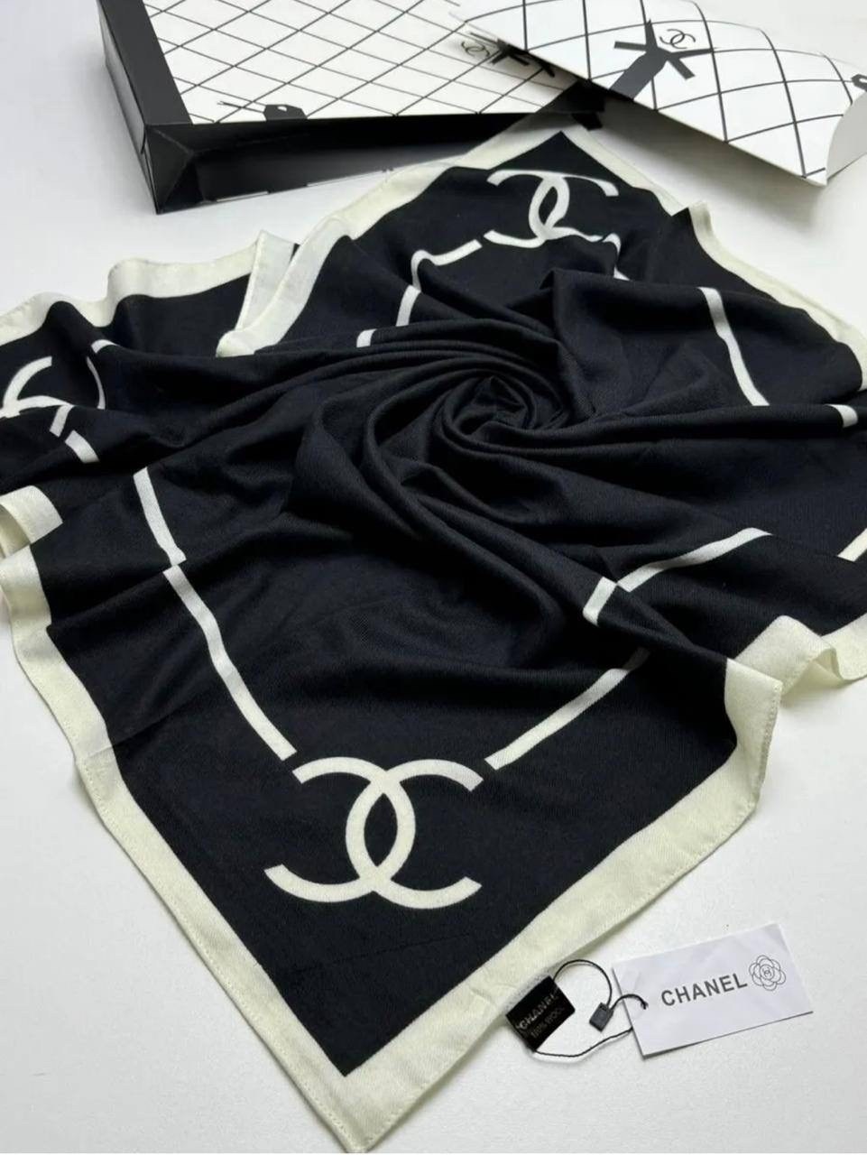 палантин chanel,палантин шанель,новинки платок,платок chanel,шарфы для женщин