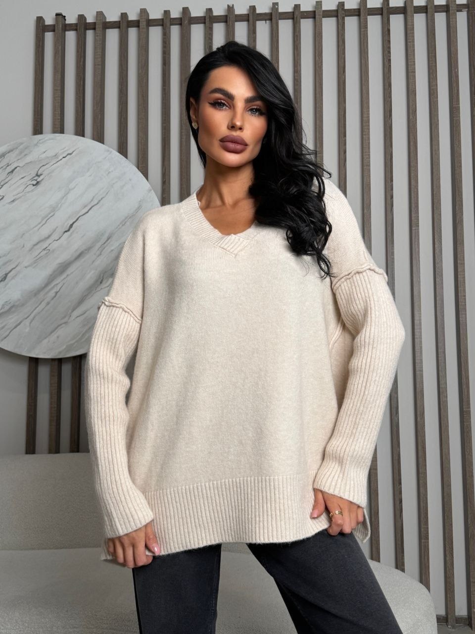 свитера женские,вязаные свитера,женская кофта,кофта пуловер,свитер бежевый