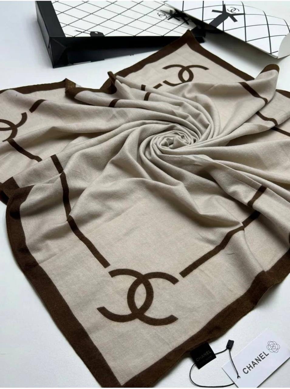 платок chanel,платки шанель,палантин chanel,палантин шанель,платок брендовый