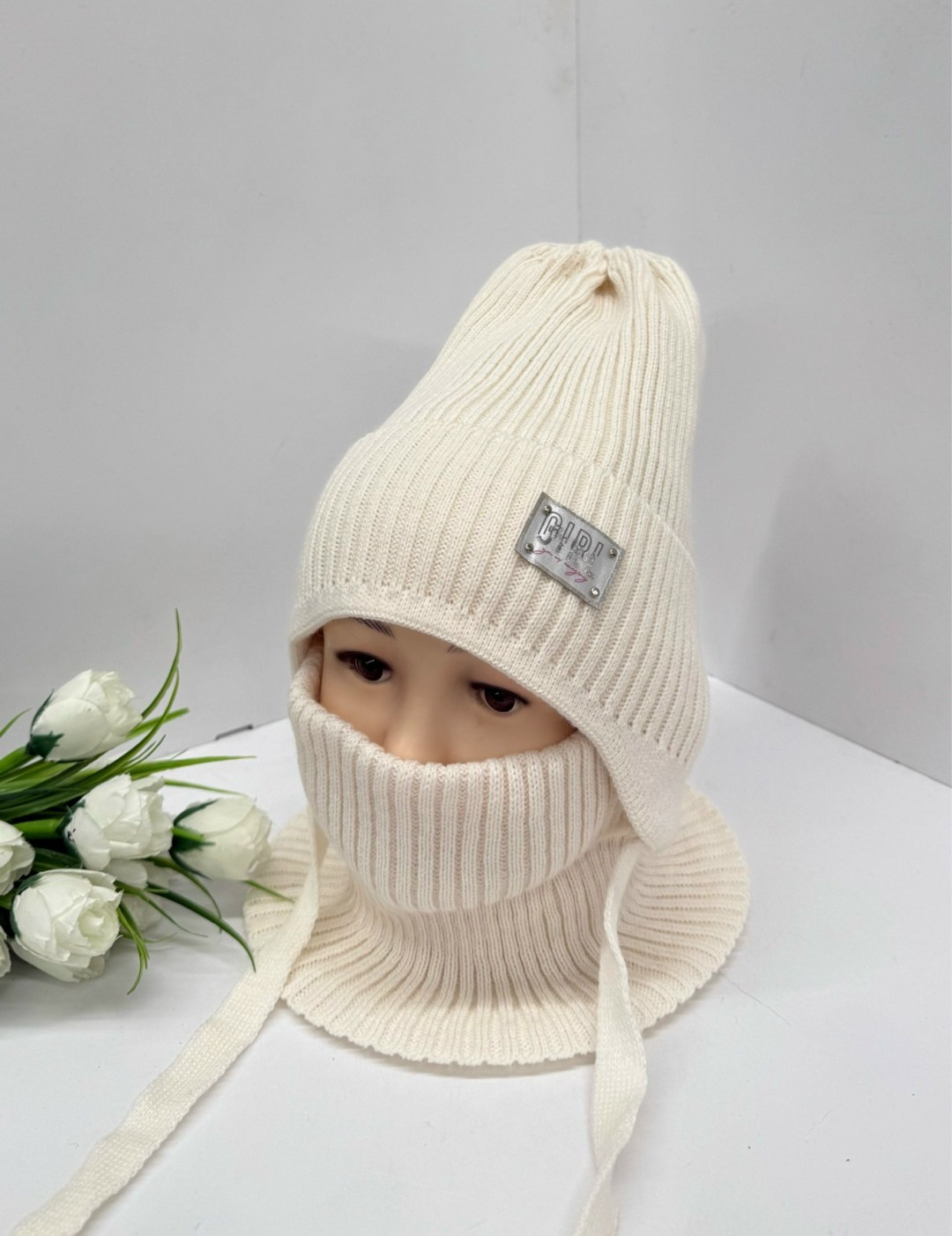 детский комплект шапка и снуд,шапка снуд для девочки,комплект зимний детский шапка и снуд,комплект шапка и снуд для девочки,шапка со снудом для девочек