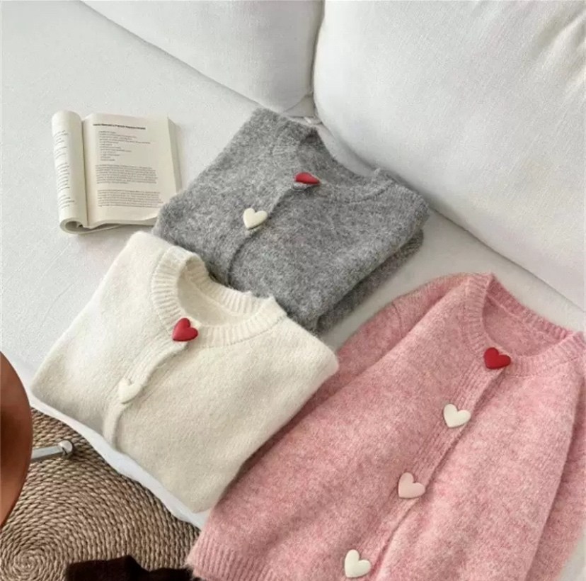 кардиган женский вязаный,кардиган в корейском стиле,кардиган с круглым вырезом,кардиган женский,кардиган с пуговицами