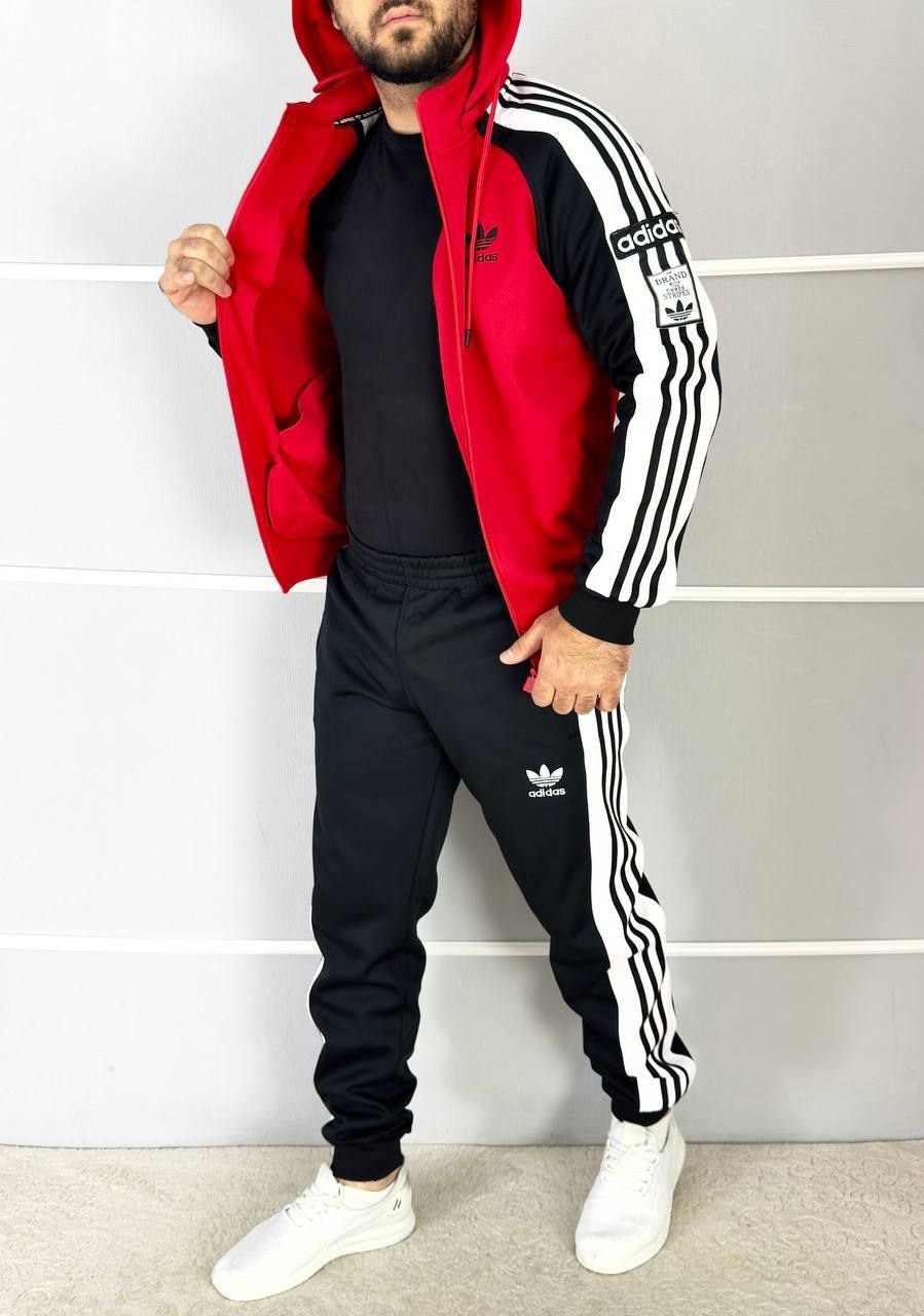 спортивный костюм адидас мужской красный с черным,костюм адидас черно красный мужской,черно красный костюм мужской спортивный адидас,спортивный костюм адидас мужской красный,спортивные костюмы адидас