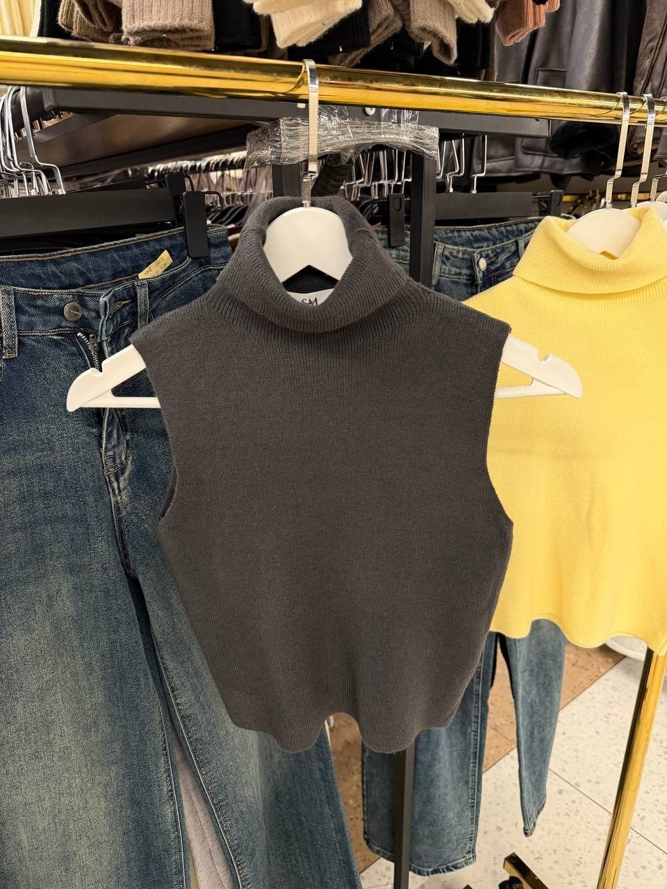 топ женский,водолазка,шикарная одежда,женская водолазка,водолазка без рукавов