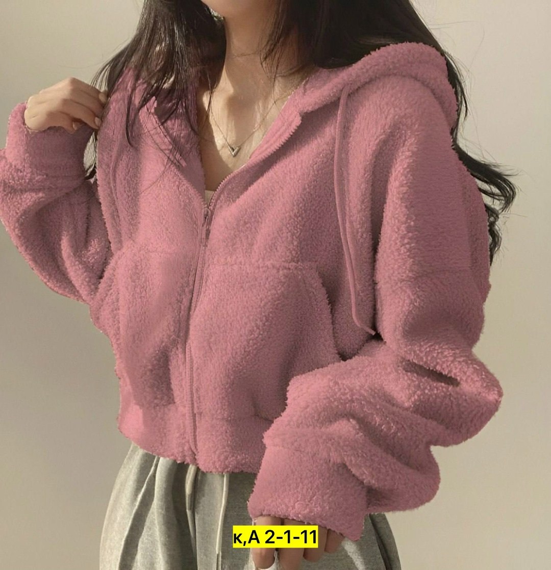 плюшевая кофта,кофта женская,кофта из барана,плюшевая кофта на молнии,теплая кофта