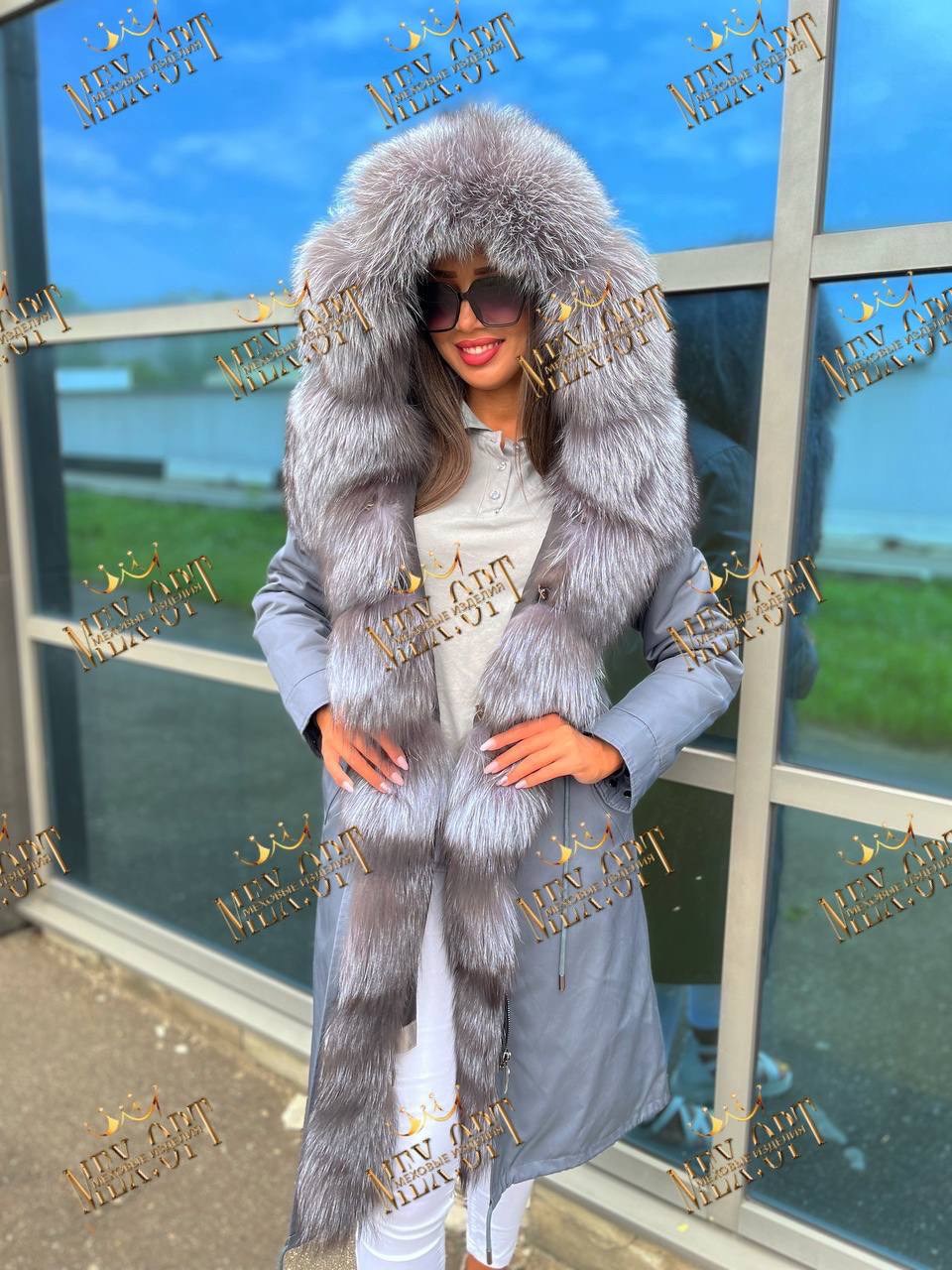 парка с натуральным мехом чернобурки,парка с мехом чернобурки,парка с чернобуркой натуральной,парка с натуральным мехом,парки с чернобуркой женские