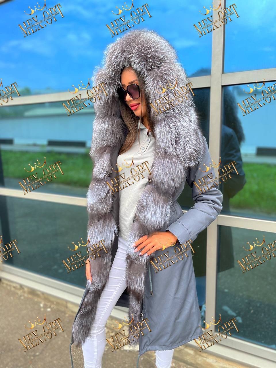 парка с натуральным мехом чернобурки,парка с мехом чернобурки,парка с чернобуркой натуральной,парка с натуральным мехом,парки с чернобуркой женские