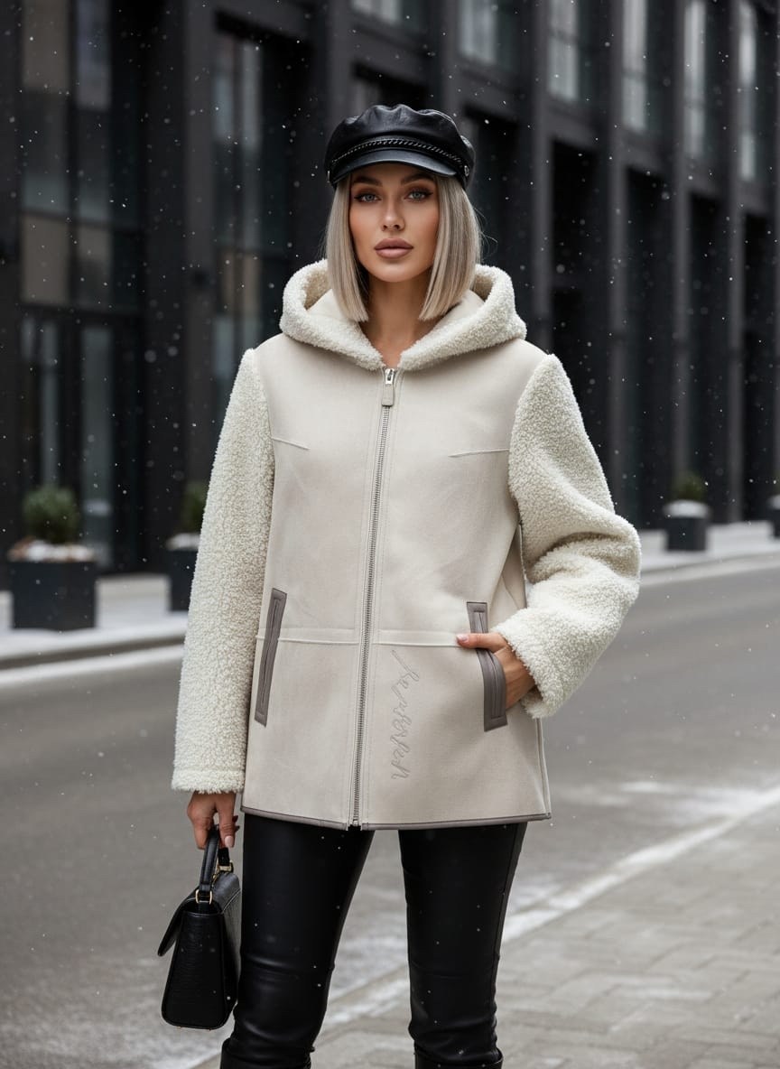 женская дубленка,дубленка искусственная,дубленка демисезонная,дубленка двухсторонняя,стильная дубленка