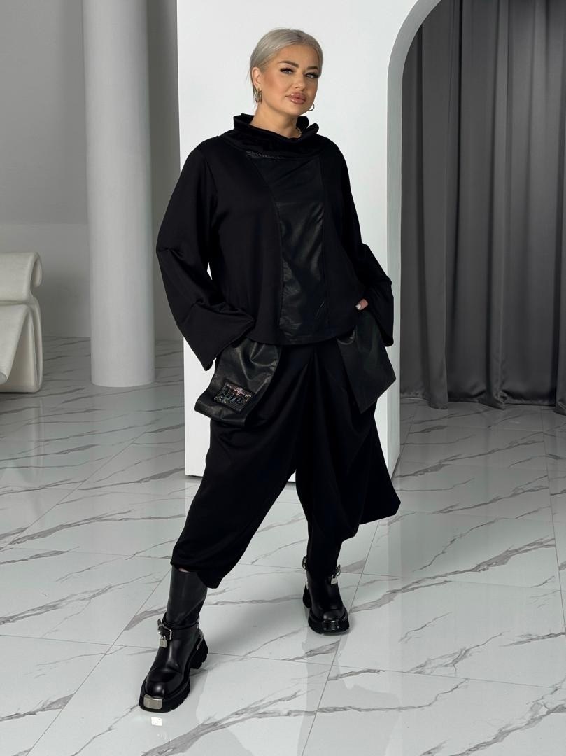 стильные костюмы,костюмы брючные,костюм из экокожи,костюм женский кожаный