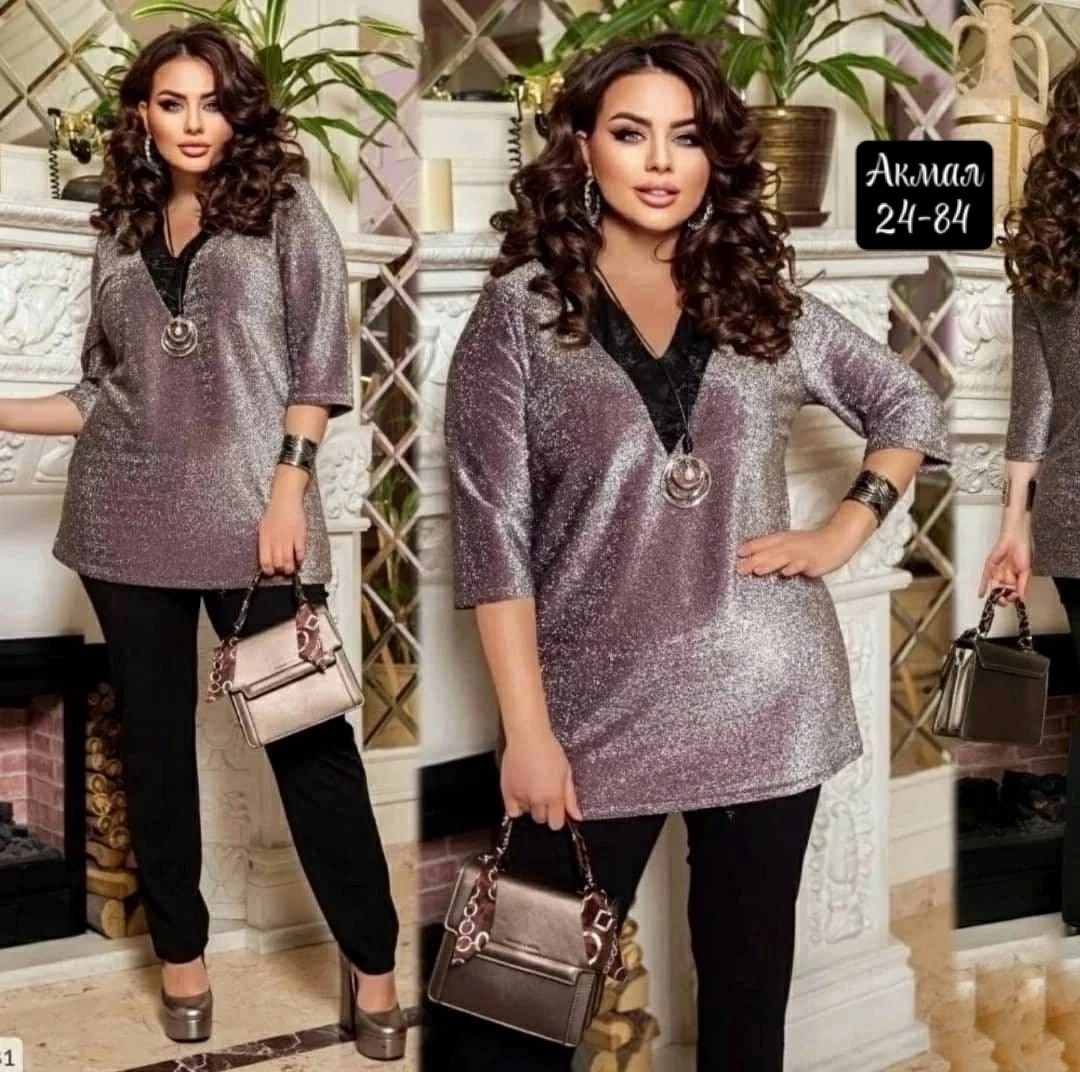 блузки из люрекса для полных женщин,блузки из люрексовой ткани для полных женщин,стильная блуза,блузка женская нарядная,блузка для полных