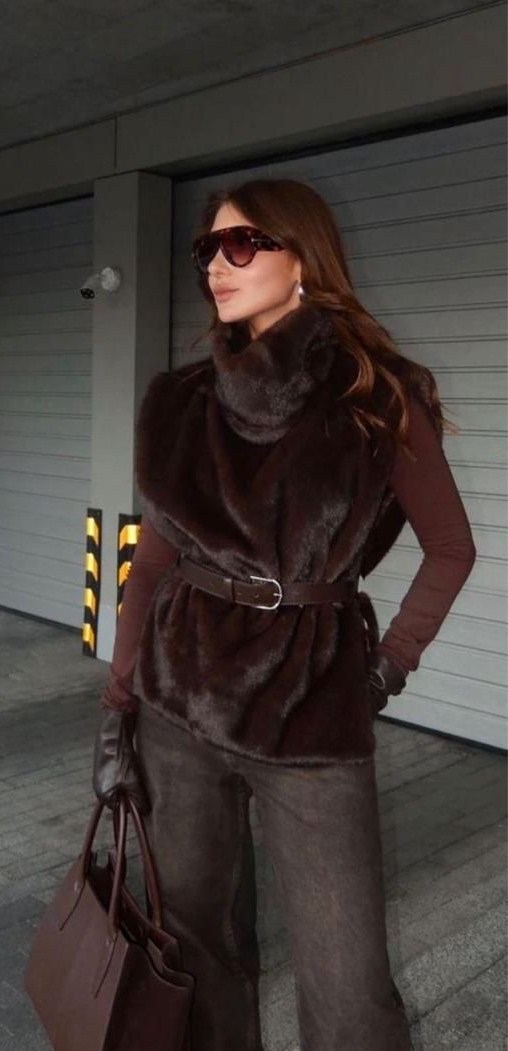 меховая жилет,норковая манишка,меховая манишка,манишка из меха норки,норковая жилетка