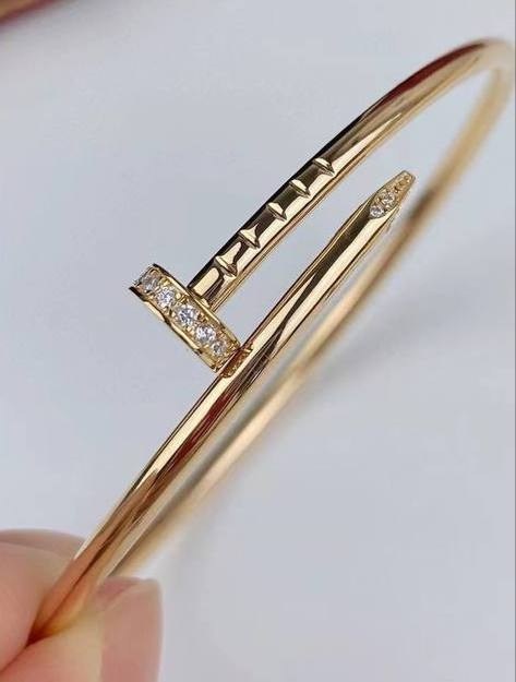 браслет гвоздь,картье браслет гвоздь,браслет cartier гвоздь,браслет картье гвоздь оригинал,браслет гвоздь санлайт золотой