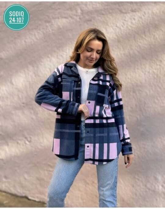 рубашка в клетку утепленная,рубашка в клетку женская,рубашка женская,рубашка теплая женская,теплая рубашка