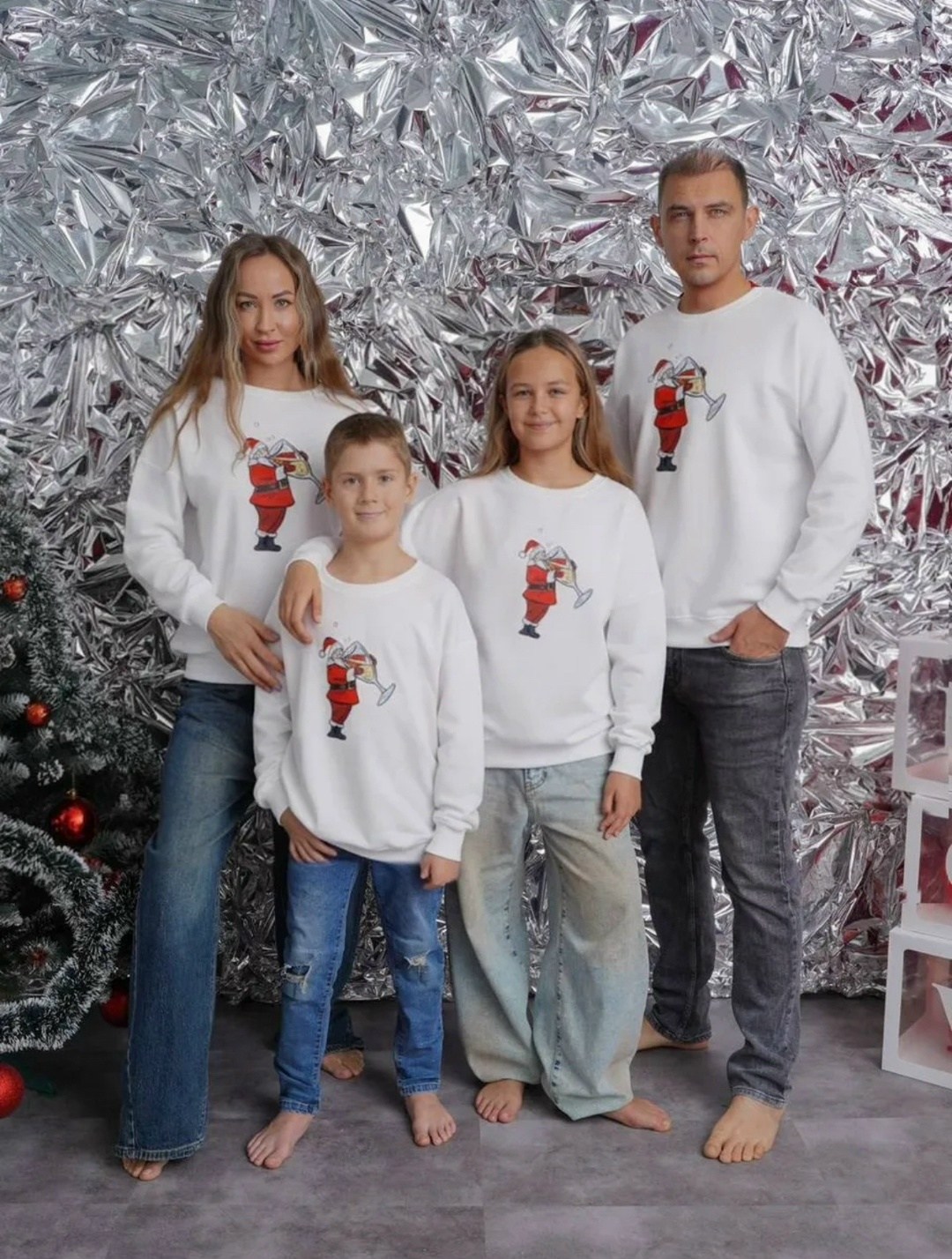 свитшот детский новый год,детский свитшот,для всей семьи,свитшот фэмили лук,фэмили лук свитшот джемпер детский новый год