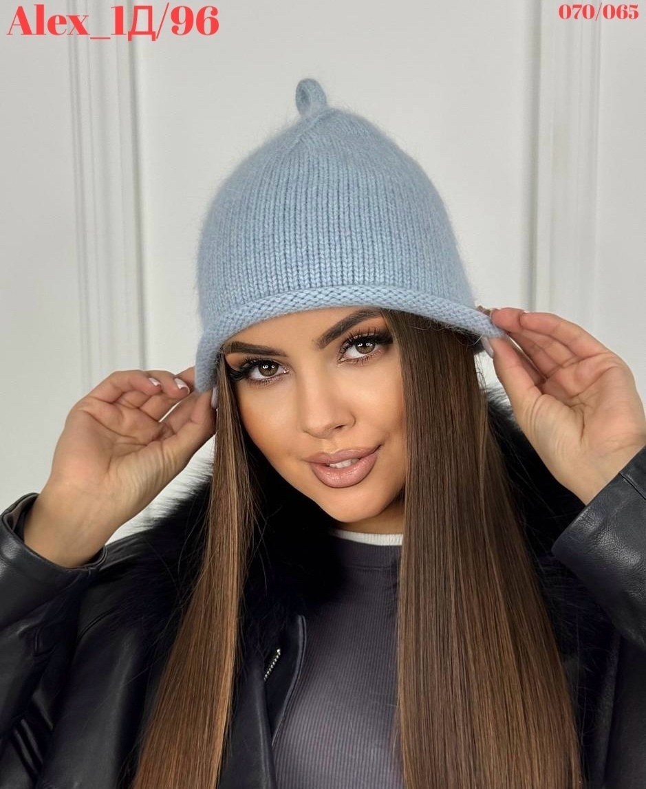 шапка женская,шапка ангора,шапка женская из ангоры,шапка зимняя модная,шапки вязаные