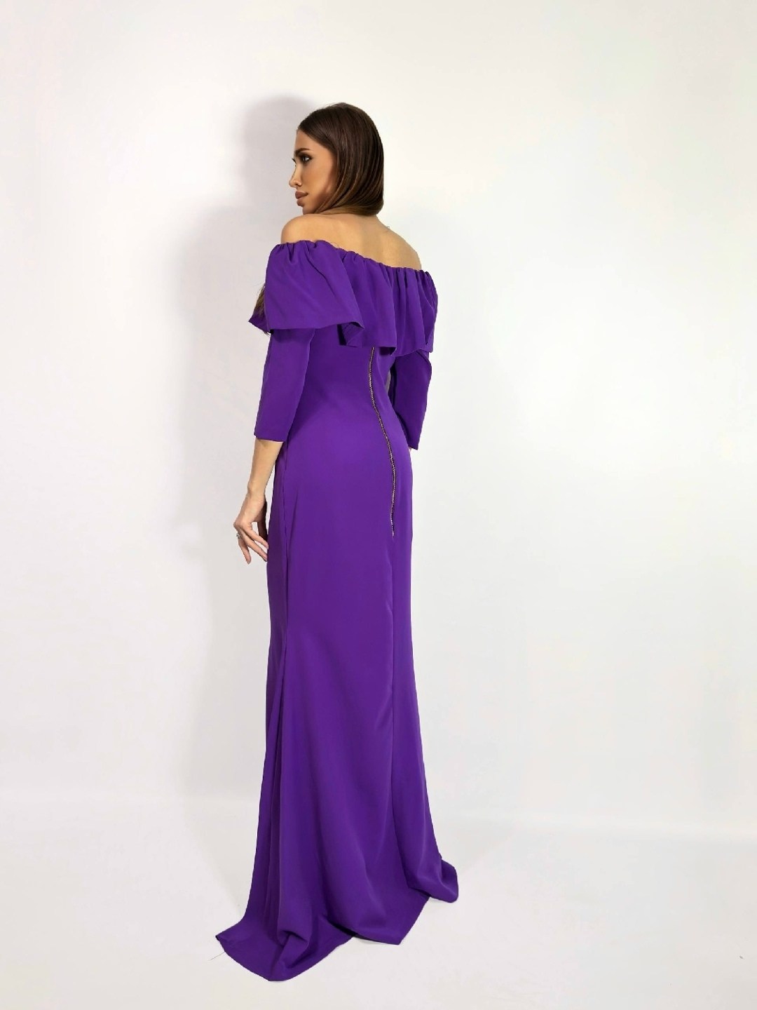 платье,модное платье,платье макси,фиолетовое платье,вечернее платье