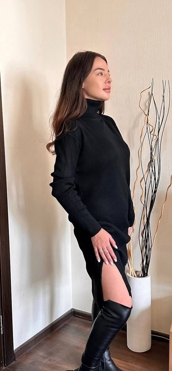 платье трикотажное миди,платье трикотажное лапша,теплое платье лапша,платье лапша вязаное,платье вязаное женское