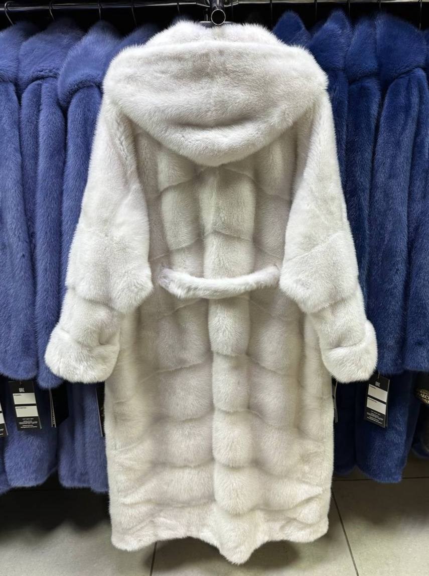 шуба норковая белая,норковая шуба,шуба норка,шуба белая,норковая шуба с капюшоном