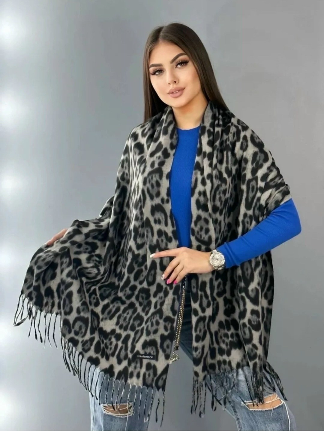 палантин леопардовый кашемир,палантин леопардовый,палантин женские,палантин кашемир леопард,леопардовый шарф