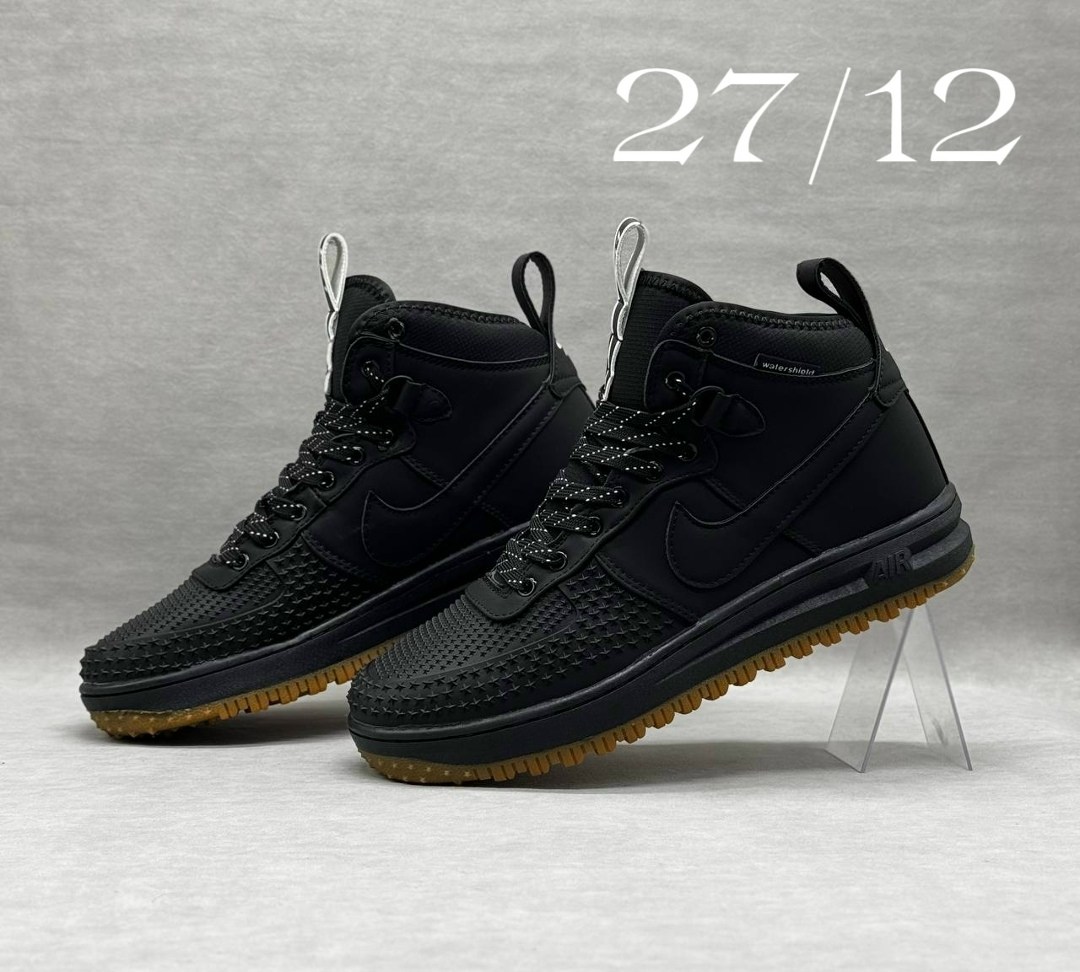 кроссовки nike lunar force 1 duckboot,nike lunar force 1 duckboot,nike lunar force 1 duckboot black gum,nike lunar force 1 duckboot черные,кроссовки nike lunar force 1