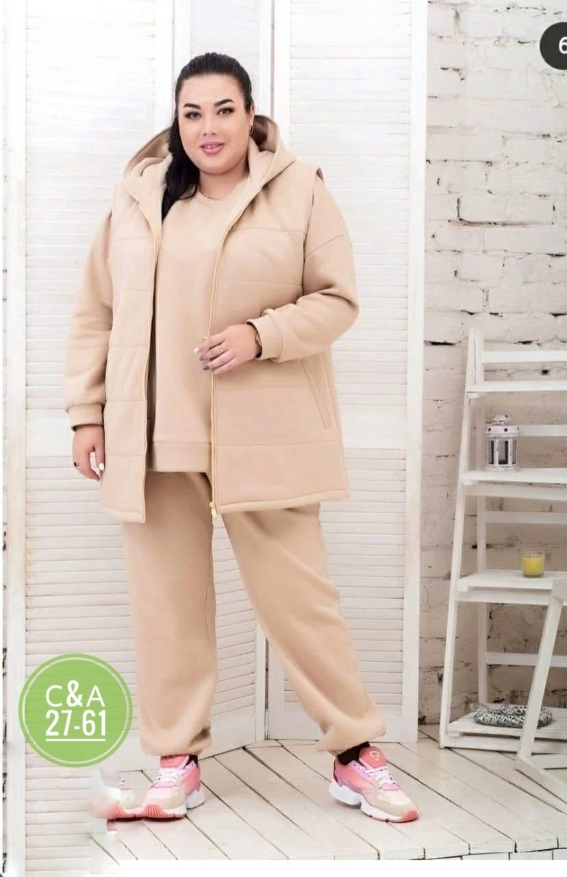 женские костюмы больших размеров,костюм женский на флисе,костюм теплый женский,костюмы спортивные,женский костюм тройка