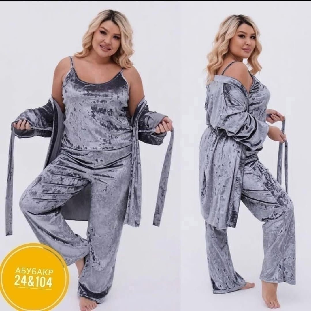пижама женская велюр,пижама тройка женская велюр,комплект пижама,женская пижама комплект,пижама комплект домашний