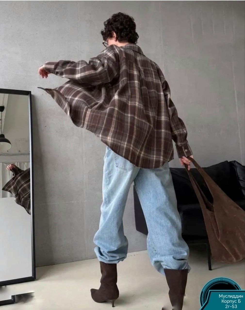 классическая рубашка в клетку,женская рубашка в клетку,женская рубашка,рубашка женская оверсайз в клетку,рубашка в клетку коричневая оверсайз