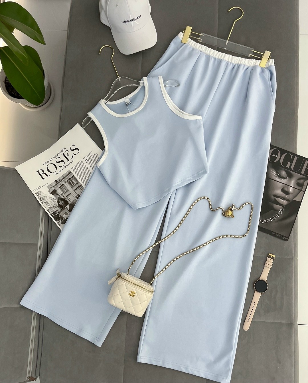 брюки палаццо,костюм тройка женский,женские костюмы,брюки широкие,костюм трикотаж