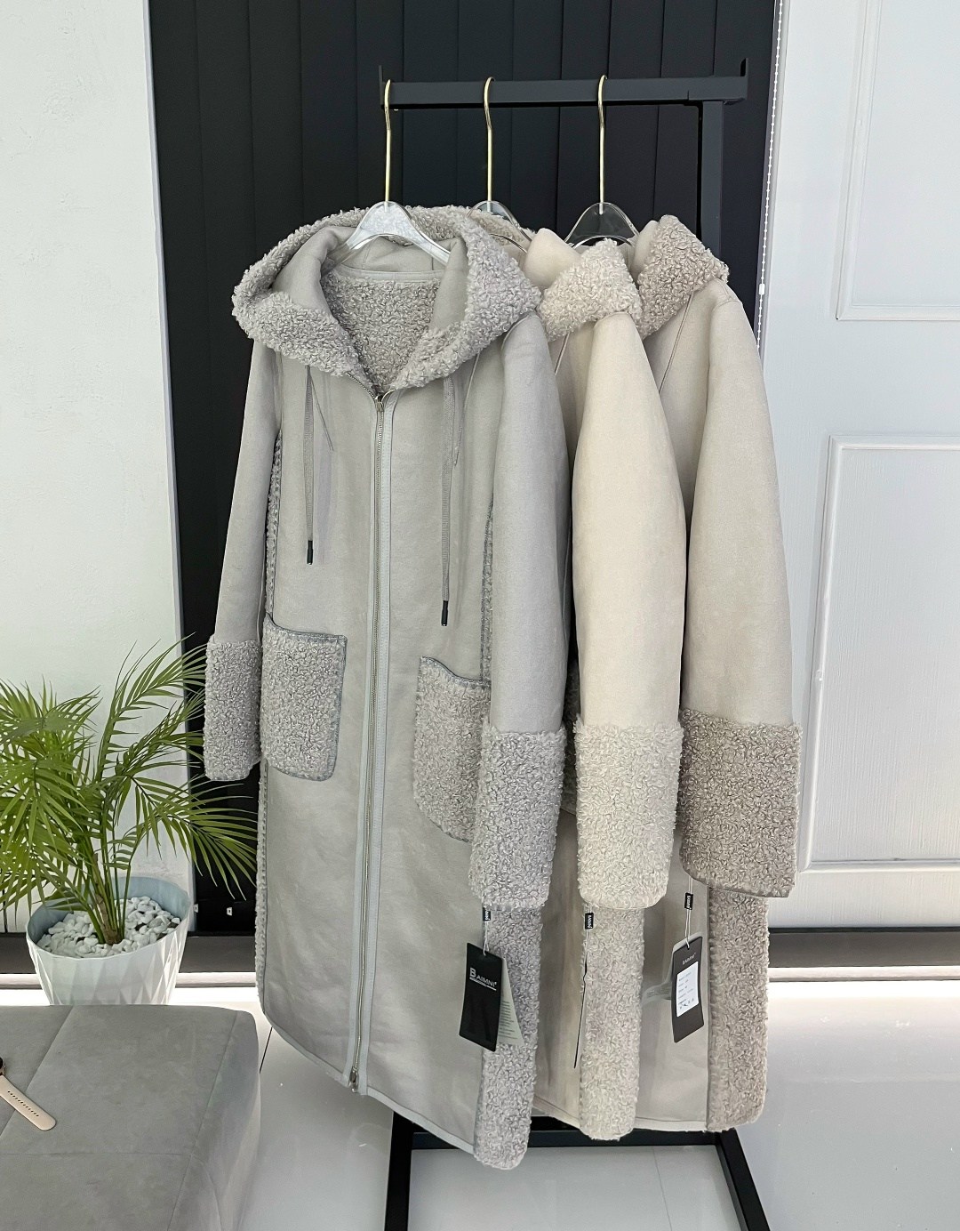 дубленка женская,зимняя дубленка,дубленка двусторонняя,дубленка двухсторонняя,серая дубленка