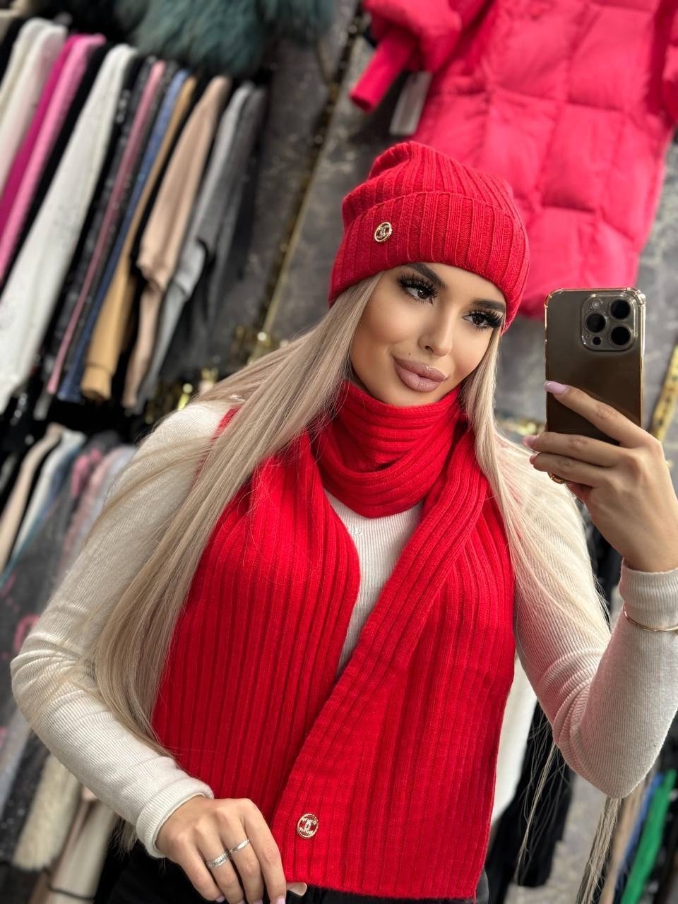 комплект шапки,шапка женская,женская вязаная шапка,вязаные комплекты,комплект шапка снуд женский