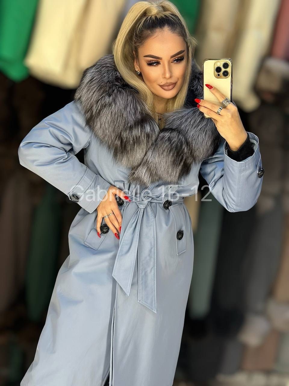 парка тренч с натуральным мехом,парка с мехом,парка с натуральным мехом,женская парка с мехом,парка женская с натуральным мехом