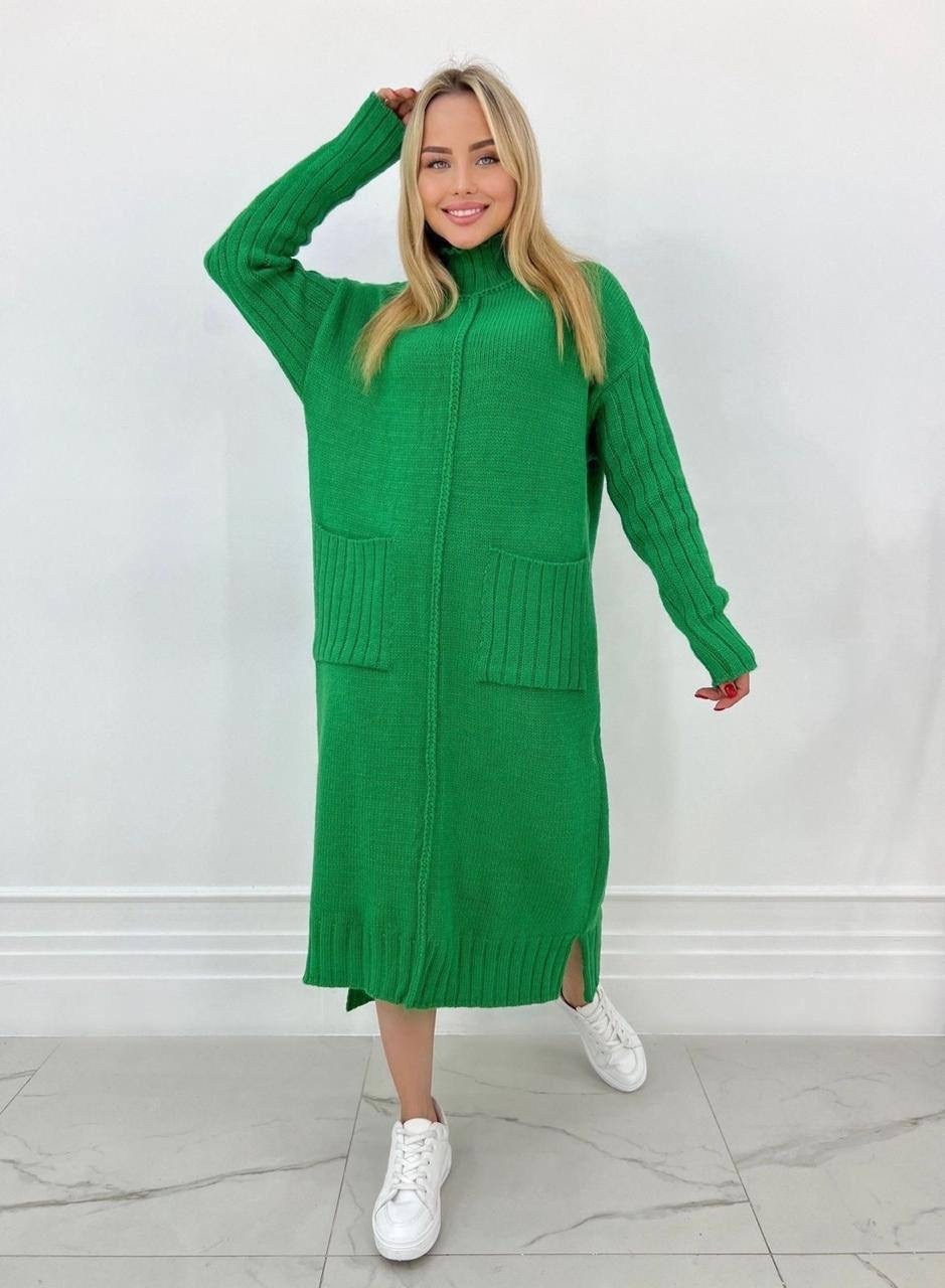 теплое вязаное платье,платье теплое женское,вязаное платье,трикотажное платье ове,кардиган вязаное