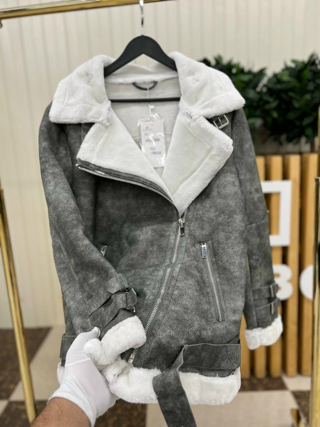 дубленка авиатор,дубленка женская,серая дубленка авиатор,дубленка серая,дубленка женская зимняя авиатор