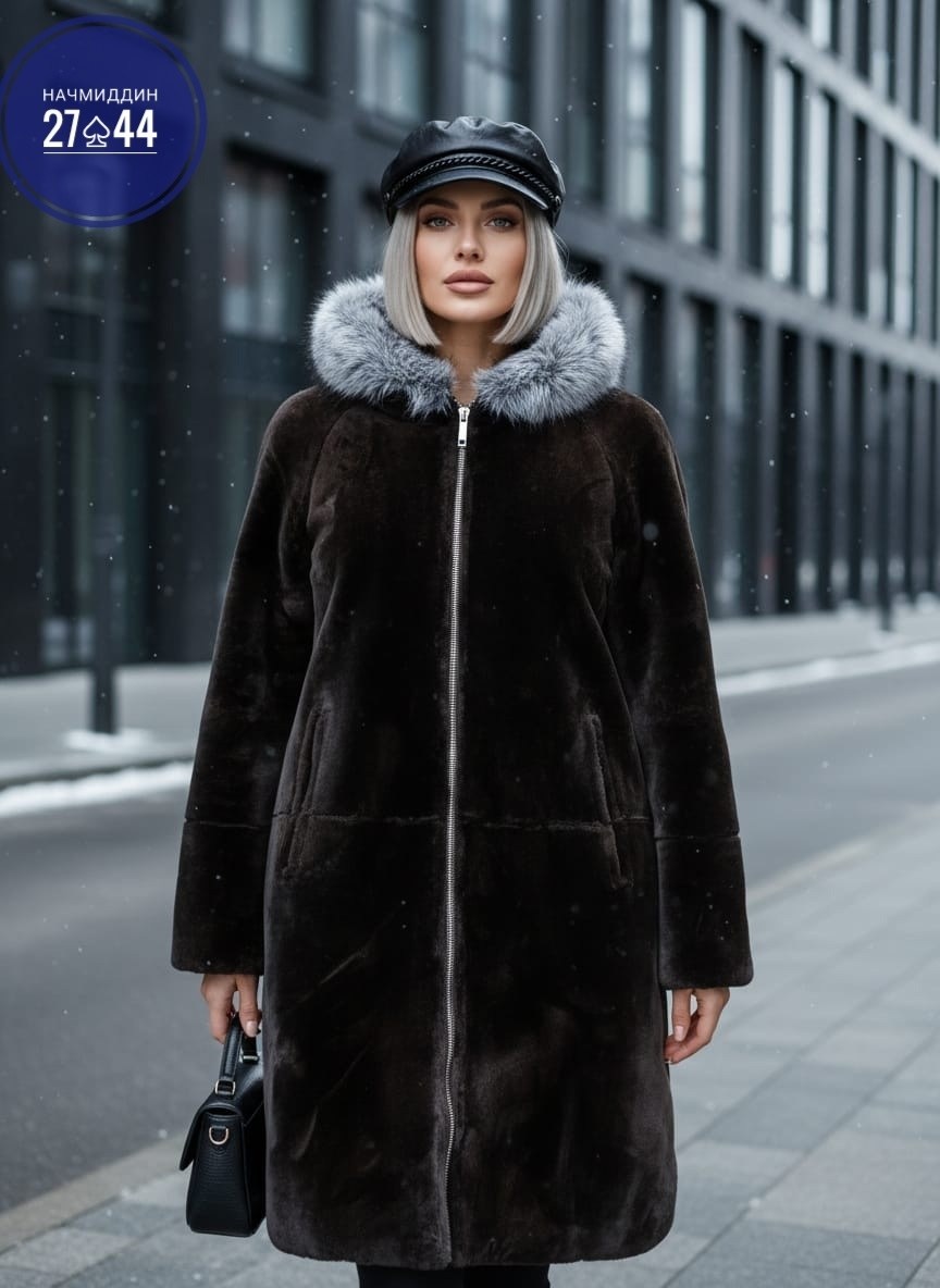 зимнее пальто,пальто комбинированное,зимнее женское пальто,пальто модное,пальто пуховик