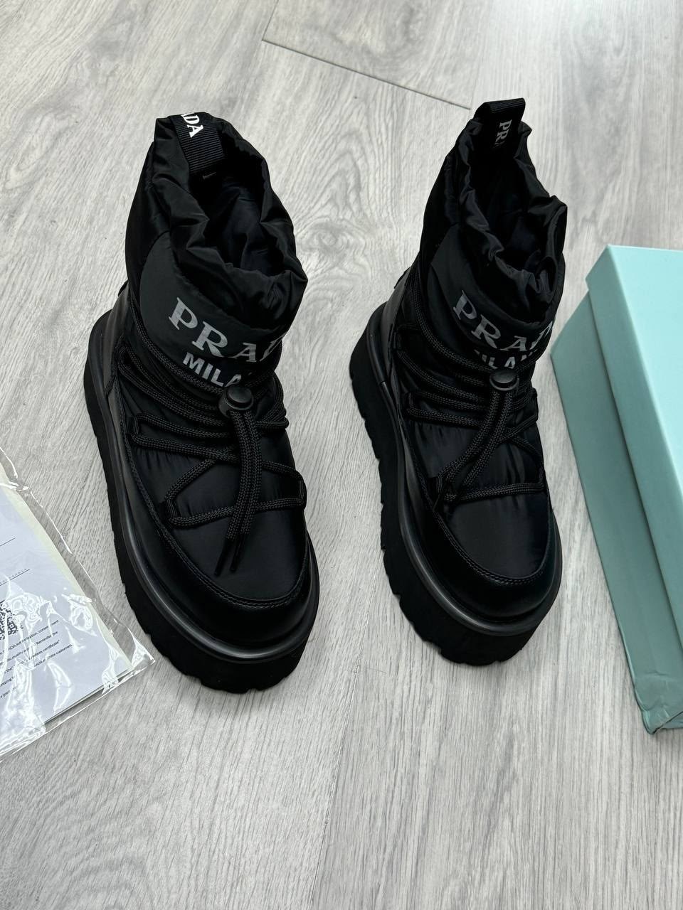 дутики prada,,дутики прада женские,женские дутики,дутики прада