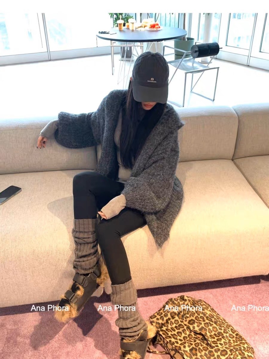 пальто из искусственного меха,вязаный кардиган с капюшоном,меховое пальто с капюшоном,пальто теплое,вязаная куртка