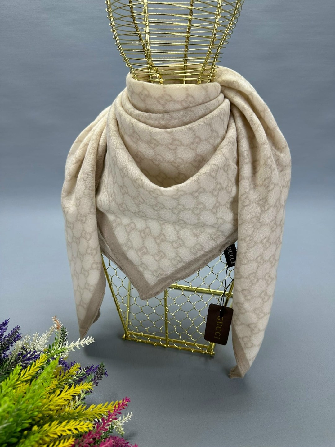 платок gucci,женский платок,брендовый платок,новинки платок,платки двусторонняя